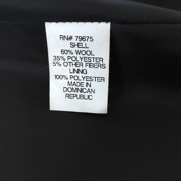 SOLD! 💚Macy’s Jason Kole Peacoat - Picture 6 of 7